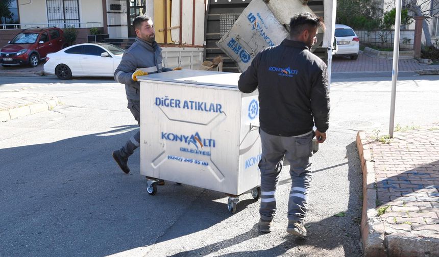 Belediyenin ürettikleri Antalya’yı temizliyor