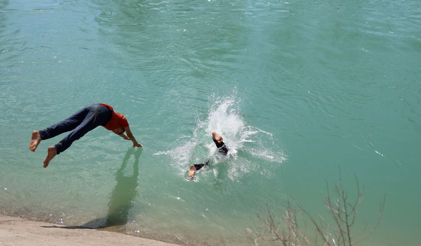 Adana'da havalar ısındı, tehlikeli serinlik başladı