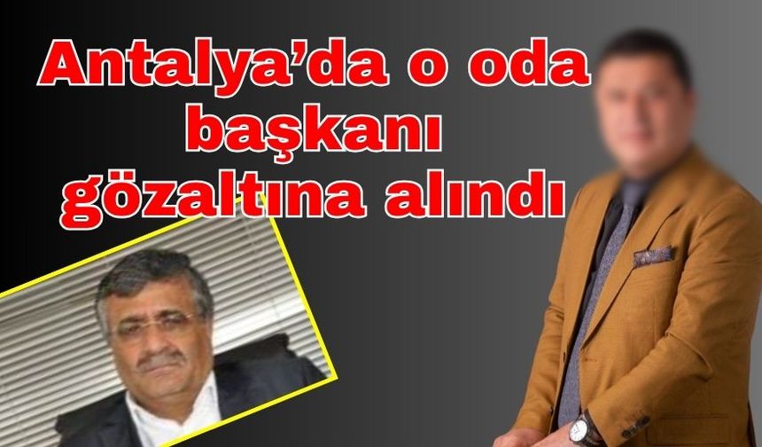 Ünlü iş insanı ve kooperatif eski yöneticisi Şahin Aba gözaltına alındı